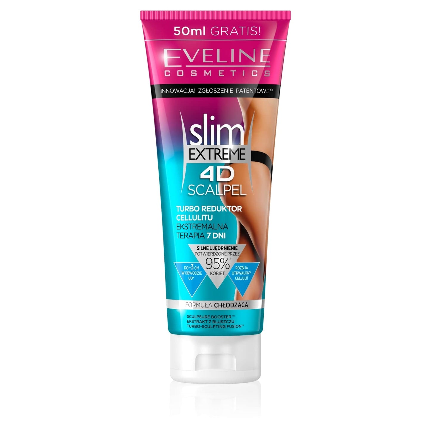 Eveline Cosmetics Slim Extreme 4D Scalpel – Turbo Cellulite Reducer (250 ml)