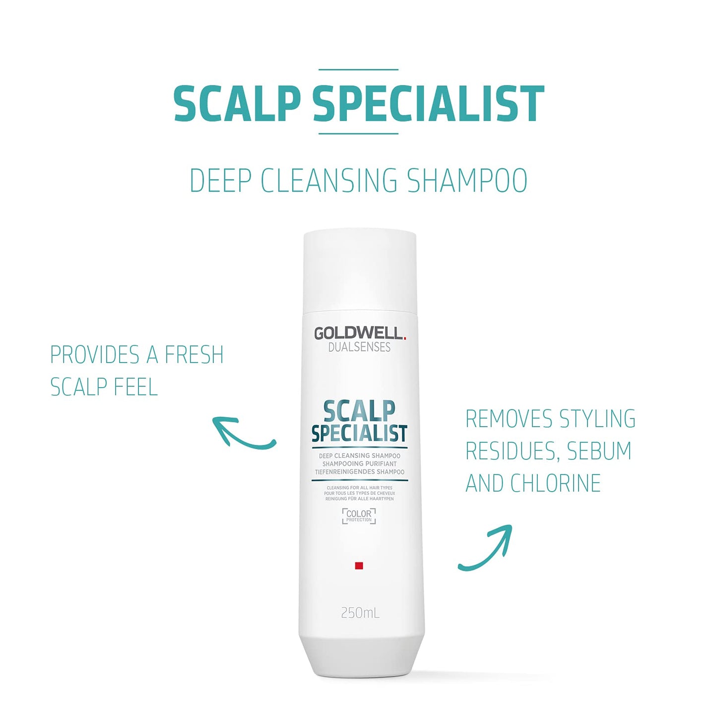 Goldwell Dualsenses Scalp Specialist Deep Cleansing Shampoo – 250ml