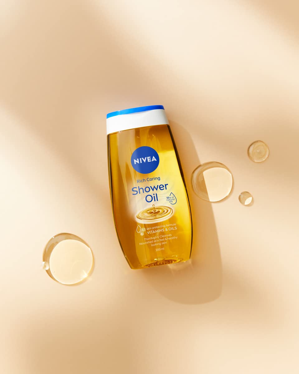 NIVEA Natural Shower Oil – 200 ml