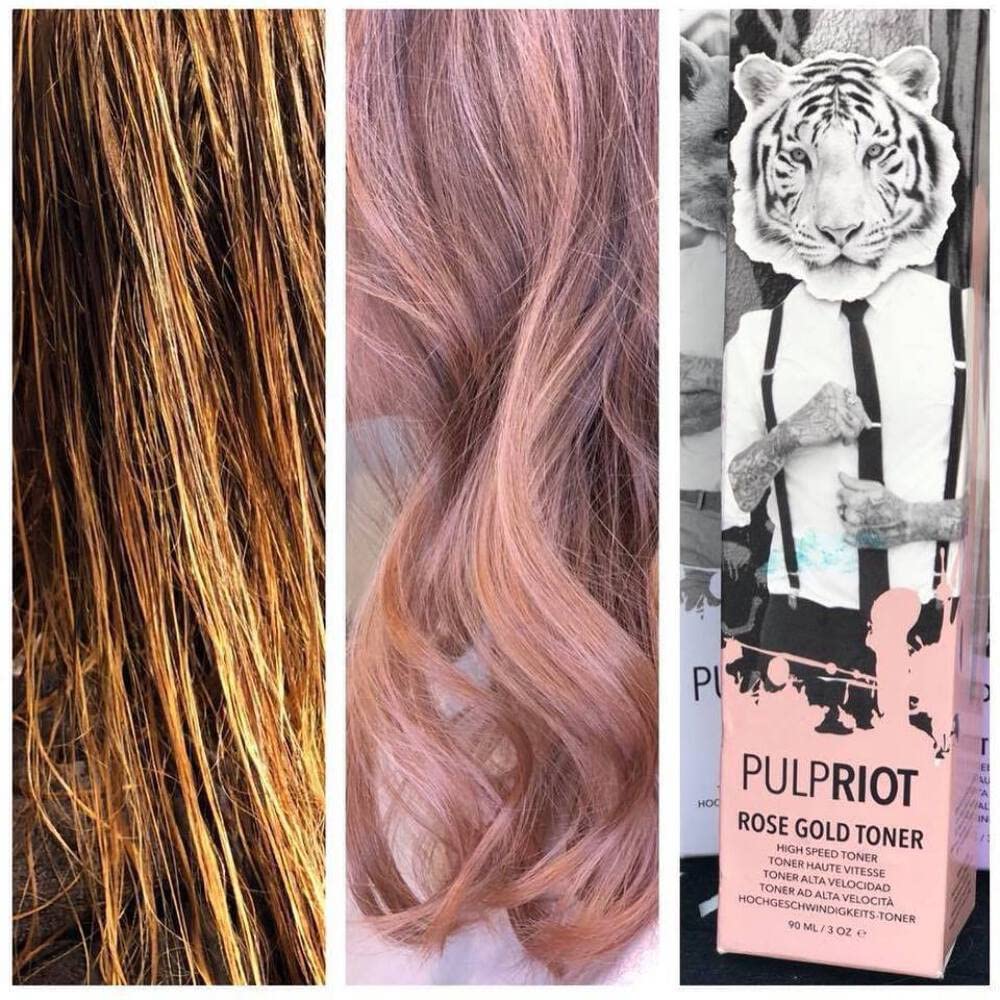 Pulp Riot High Speed Toner – Silver, Ash & Rose Gold (90 ml)