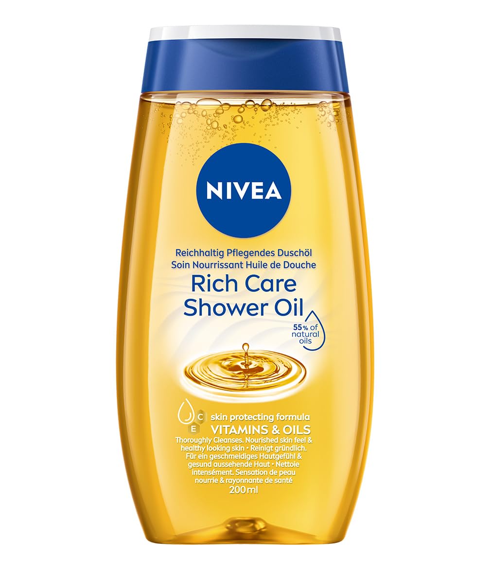 NIVEA Natural Shower Oil – 200 ml