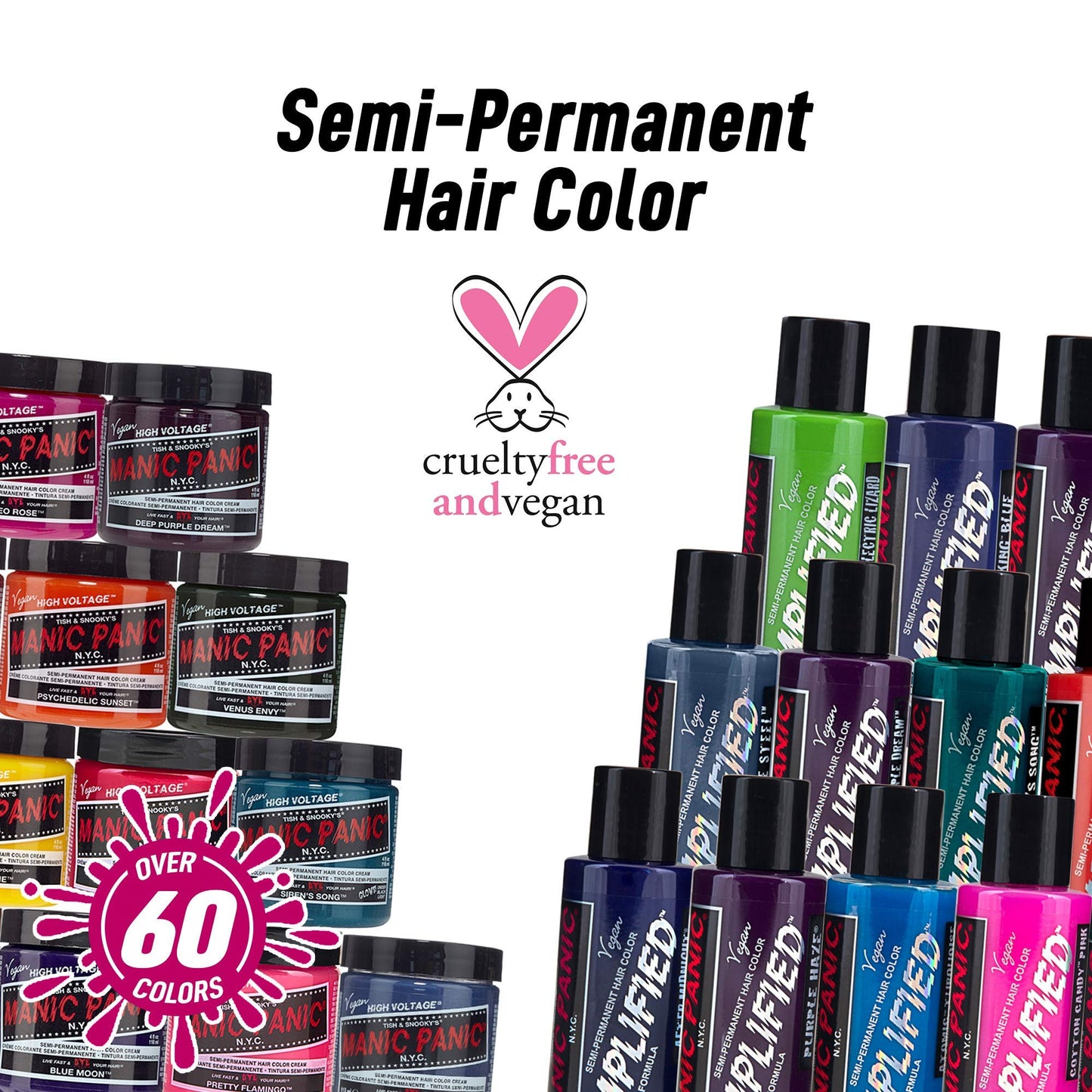 Manic Panic High Voltage Classic Cream Hair Dye – Pillarbox Red (118 ml)