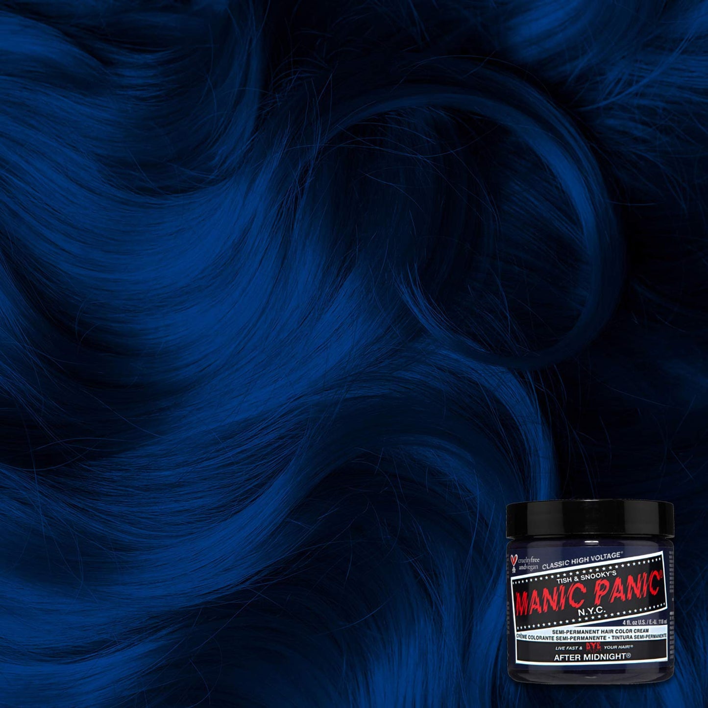 Manic Panic High Voltage Classic Cream Hair Dye – Pillarbox Red (118 ml)
