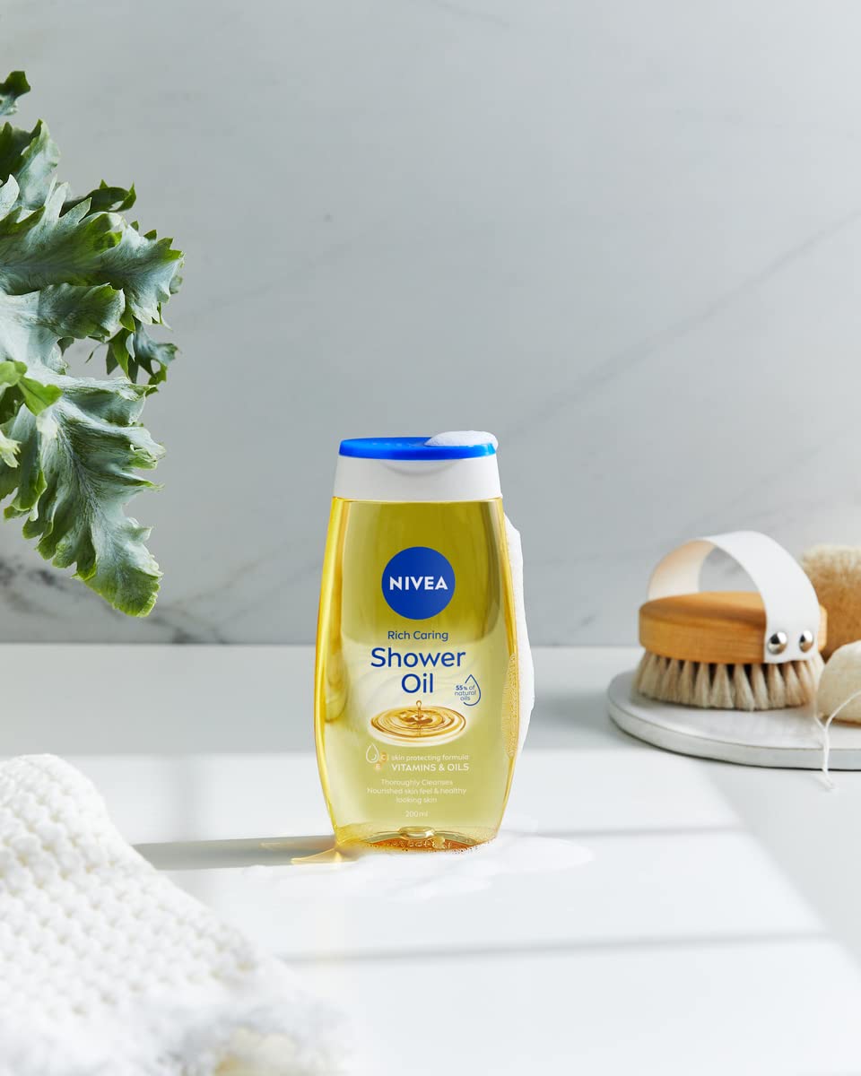 NIVEA Natural Shower Oil – 200 ml