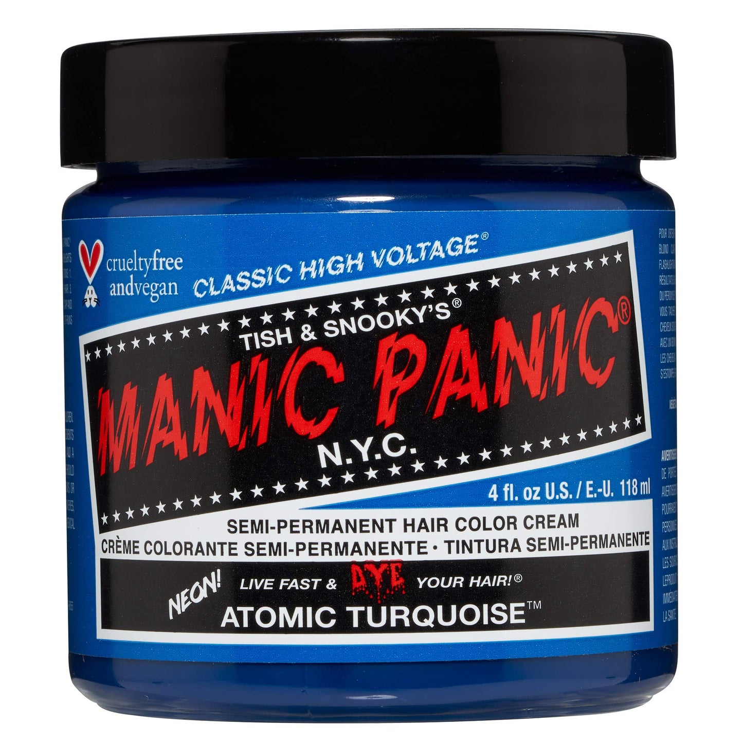 Manic Panic High Voltage Classic Cream Hair Dye – Pillarbox Red (118 ml)